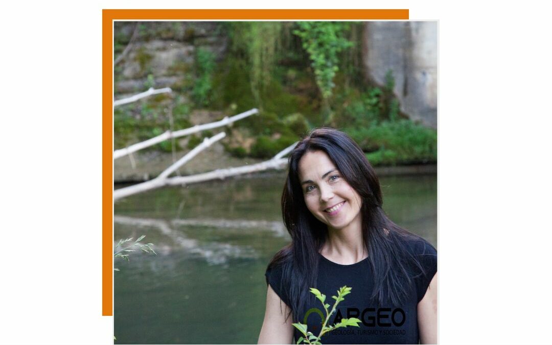Delia Rodríguez-Oroz: buscamos que el geoturista no solo disfrute de la huella de la geología, sino que además deje una huella positiva en la comunidad.
