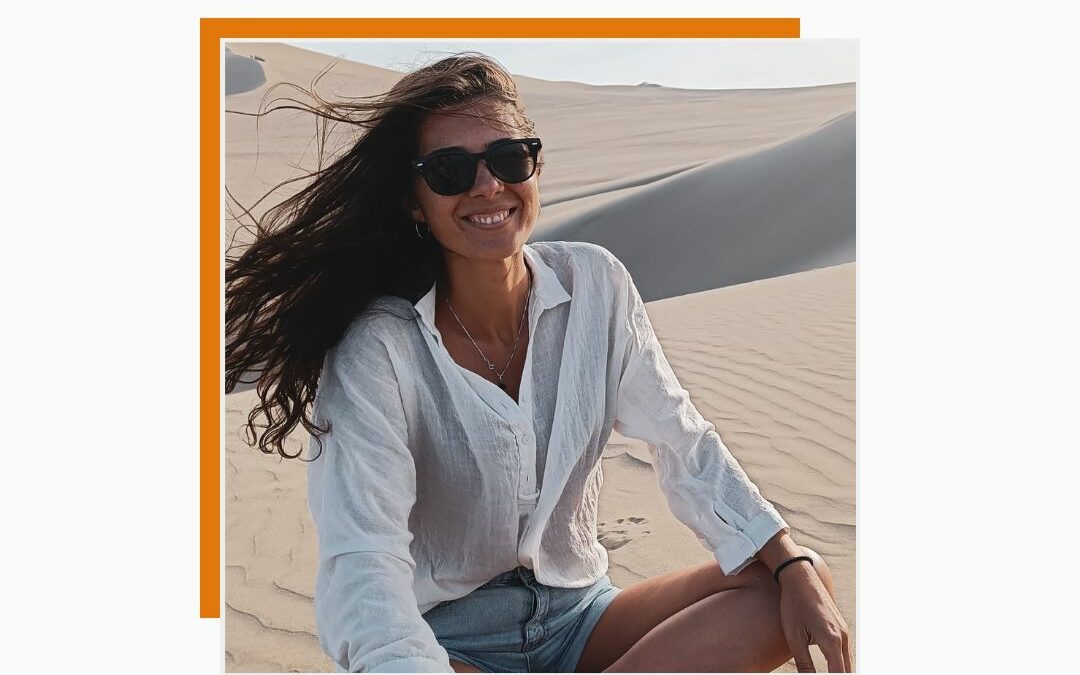 Carmen Benítez Fernández: viajar con calma es la premisa de mi viaje.
