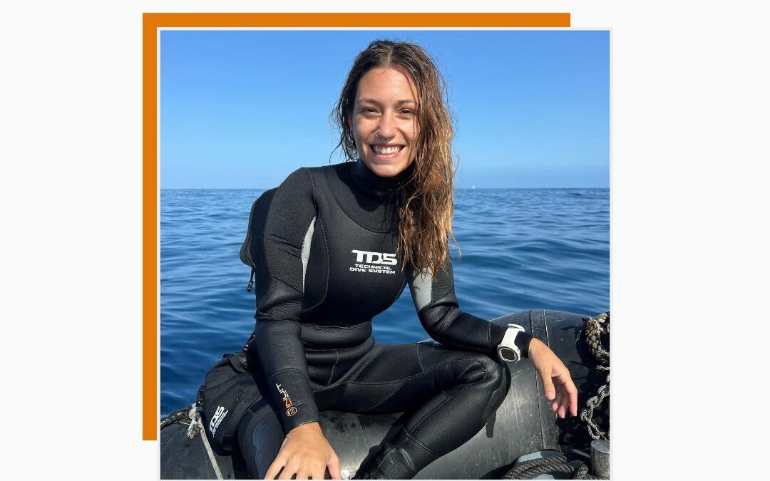 Berta Felipe Benavides: me enamoré totalmente de la sensación de estar bajo el agua y poder ver todas las maravillas que se esconden bajo la superficie.