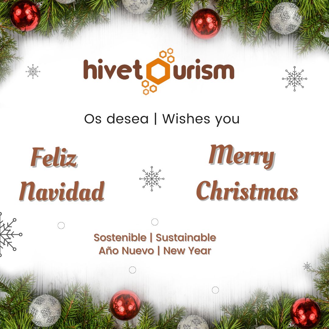 Postal felicitación y año nuevo 2025_Hivetourism